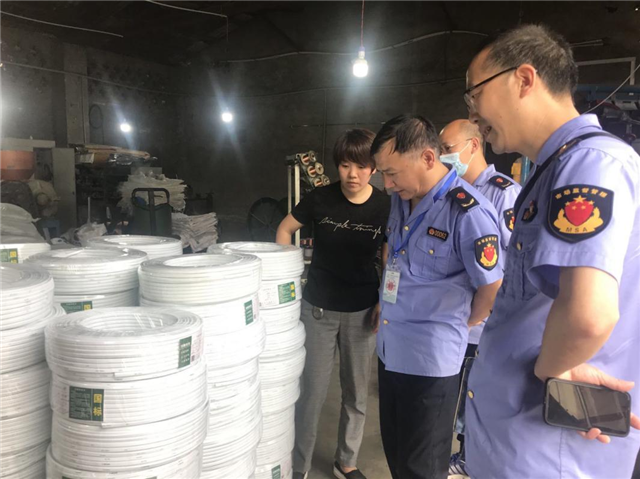 区市场监管局强化电线电缆质量监管