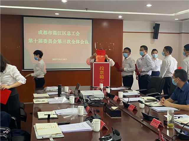 区总工会第十届委员会第三次全体会议召开
