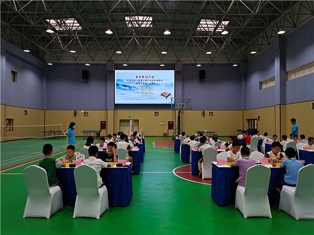 爱成都 迎大运  温江区第十届学生综合运动会棋类（围棋）比赛举行