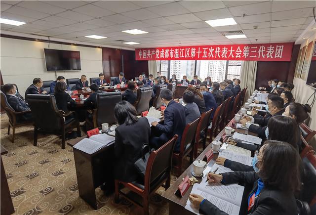 区人大常委会党组书记马良清参加第三代表团分团讨论