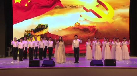 党啊，我们永远跟着您