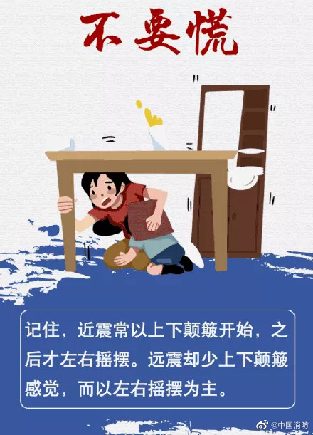 这些地震应急自救知识要知道