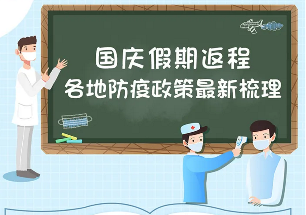 国庆假期迎来返程高峰 各地防疫政策一图看懂→