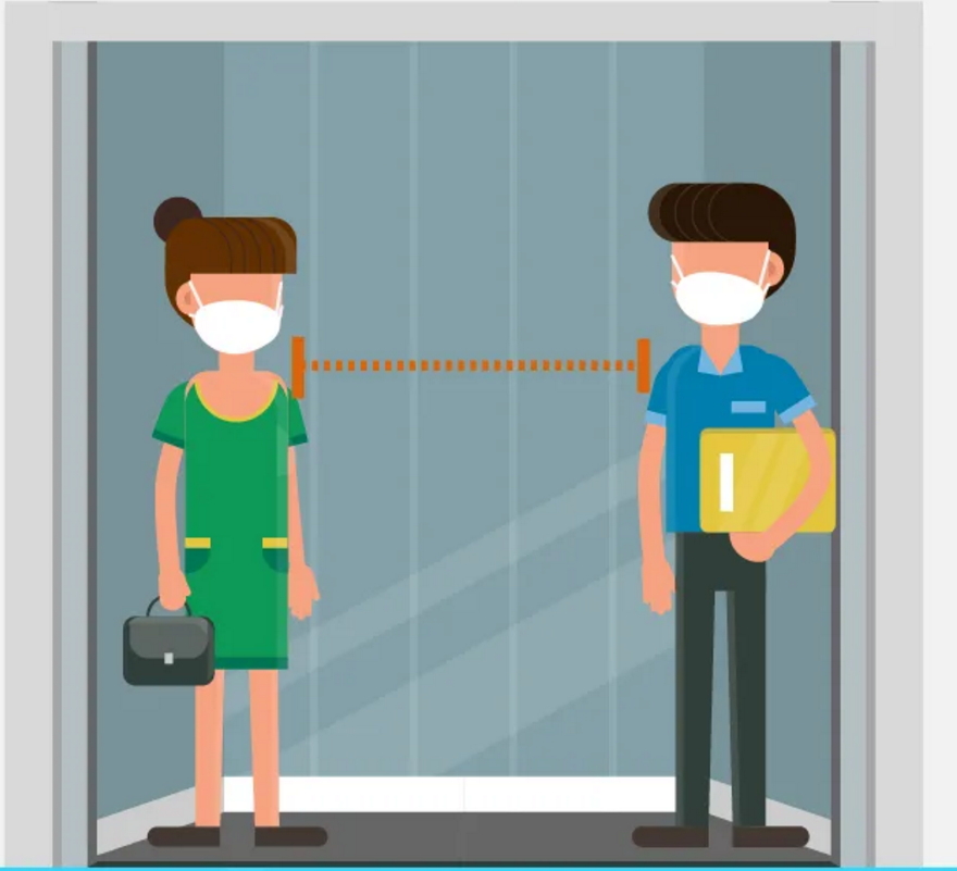 速来get！疫情期间乘坐电梯要注意这些