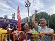 冲刺!超过1.4万名跑友欢乐开跑~