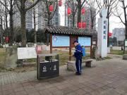 温江共设置废弃口罩定点收集桶2400余个，请妥善处理废弃口罩！