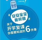 关于开学复课，你需要知道的6件事