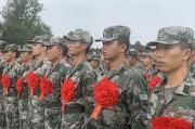 光荣入伍！温江区391名新兵奔赴军营