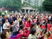 #新中国70周年华诞#，我在成都温江看#大阅兵# ！