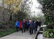 “党建引领城乡社区发展治理·成都论坛”考察团参观幸福田园
