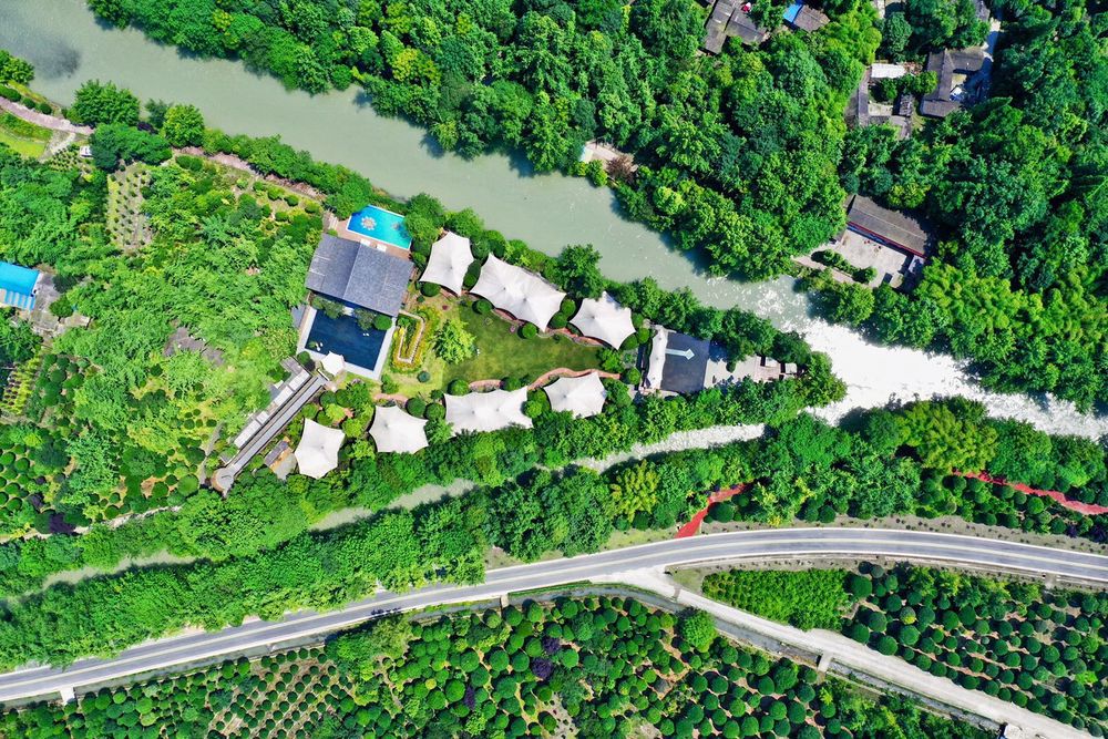 这些地方藏着温江最美的夏日美景~