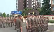 预定新兵提前感受“军旅生活”