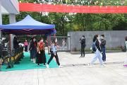 温江区举行校园新冠肺炎疫情应急演练