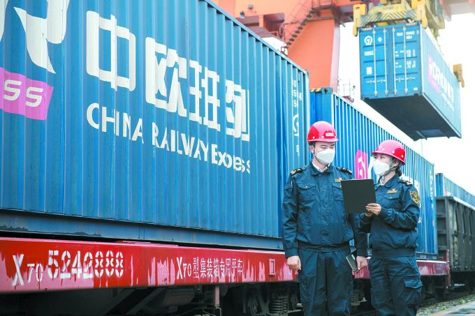 开行量同比增长三成多 成都国际班列迎来“开门红”