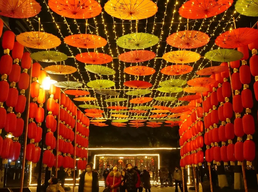 快来，点亮温江