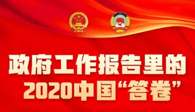 看！政府工作报告里的2020中国答卷