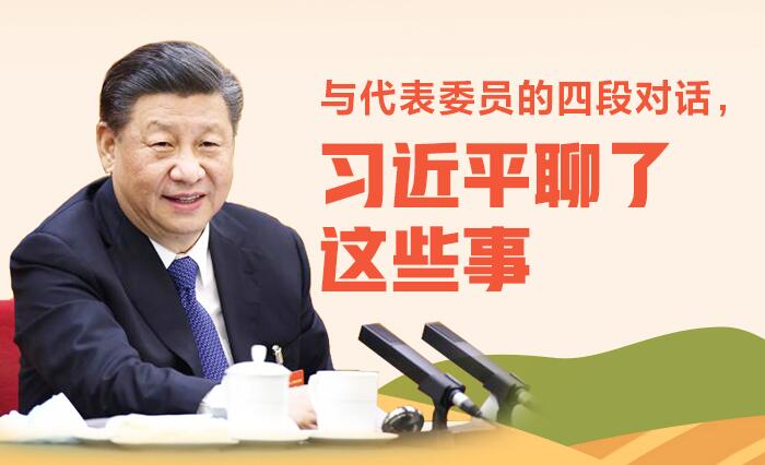 与代表委员的四段对话 习近平聊了这些事