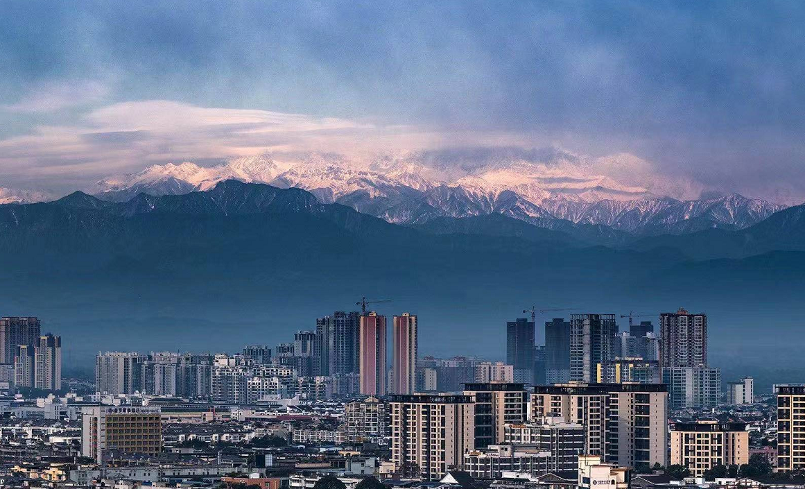 在温江遥望雪山，摄影师带你解锁“生态密码”
