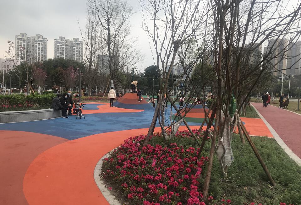 温江区已完成22个“小游园 微绿地”项目建设