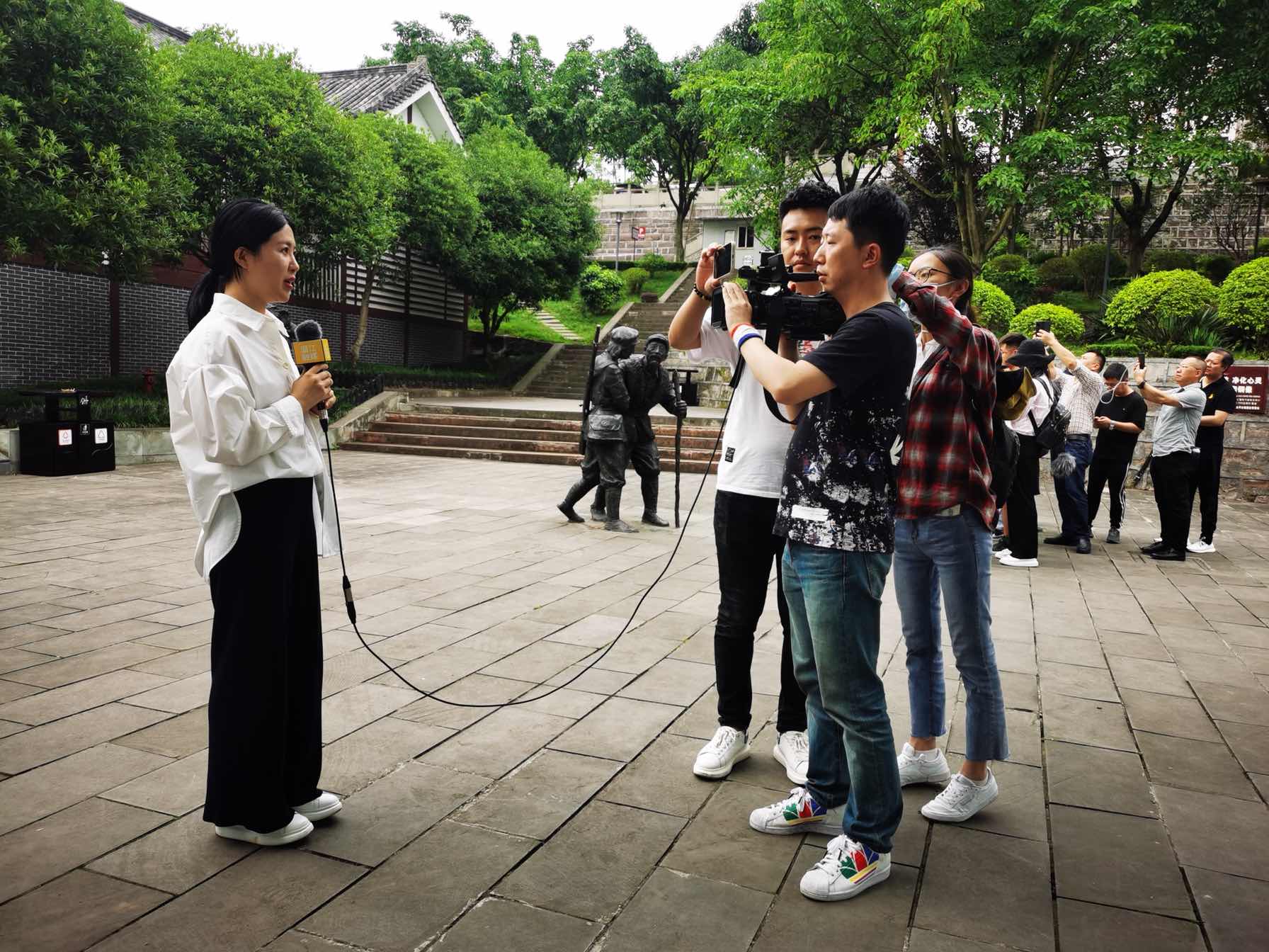 【传承红色基因 讲好红色故事】温江融媒采访团队走进古蔺 探寻红色记忆